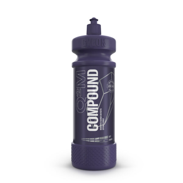 Gyeon Q²M Compound - Effective Scratch Remover with Minimal Dust Formation and Beautiful Finish on Car Paint. - 1000ml