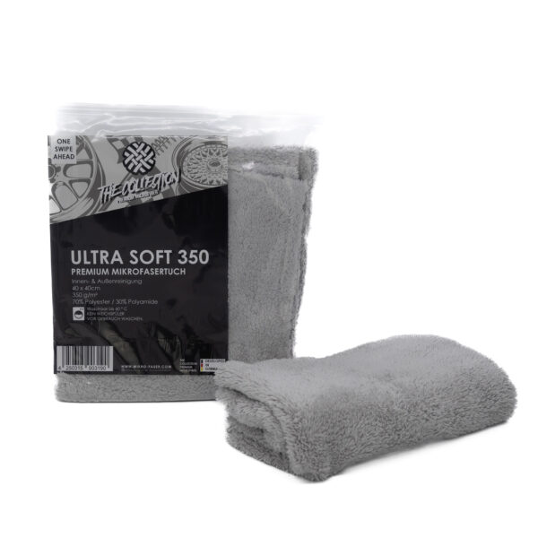 The Collection Ultra Soft 350 Microvezeldoek - Verfijnde Afwerking voor Auto Verzorging