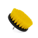 Brush attachment for drills Yellow