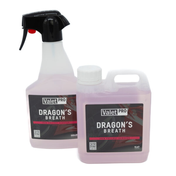 Valet Pro Dragon's Breath - Krachtige Iron Remover voor Velgen en Lakwerk.