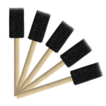 Foam Detailing Brushes packed per 5 pieces