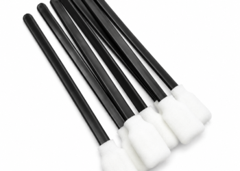 CLEANYOURRIDE Detailing Foam Swabs (Zwart) – 50 Stuks