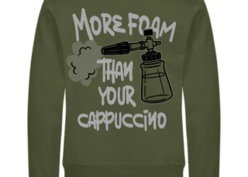 Limited Edition Sweater Army Green – More Foam than your Cappuccino