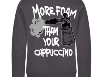 Limited Edition Sweater  Dark Grey – More Foam than your Cappuccino