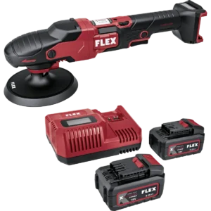 Rotary cordless polisher 18 V – PE 150 18-EC C – Battery set with fast charger