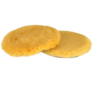 Mirka - Lamswol Polijst Pad Geel- 2 Stuks