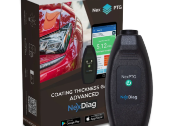NexDiag NexPTG Advanced Lakdiktemeter – met Bluetooth